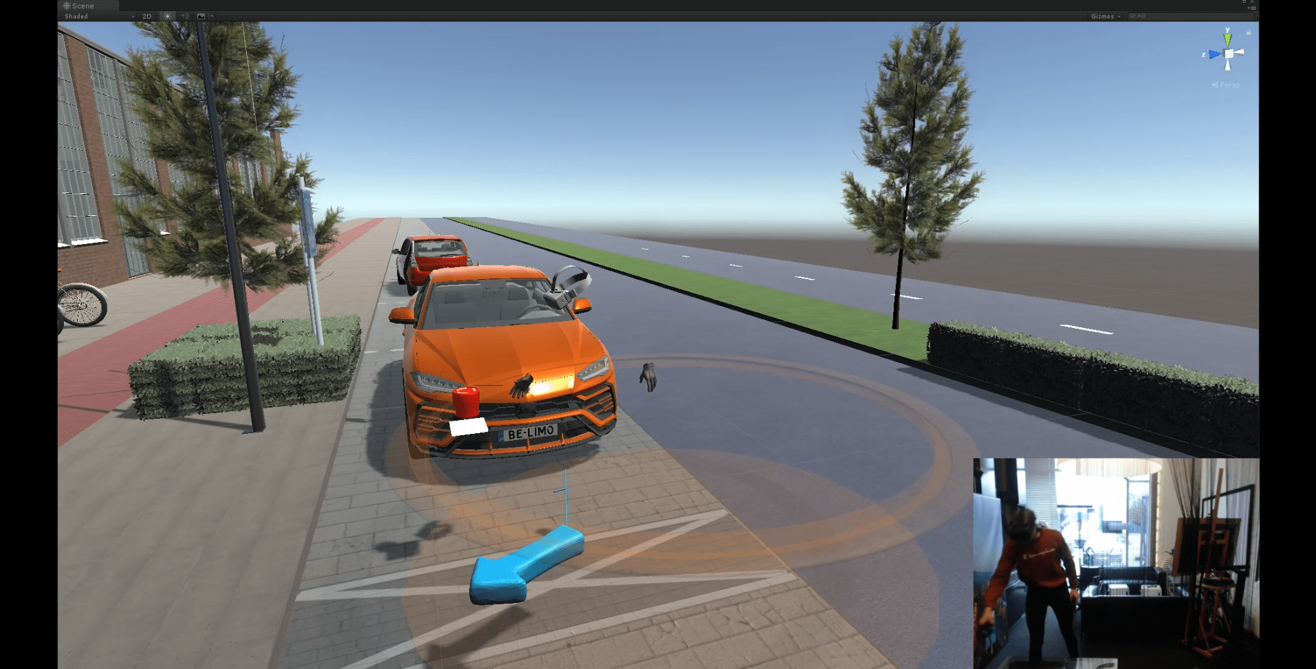 VR Interactive setup with Belimo