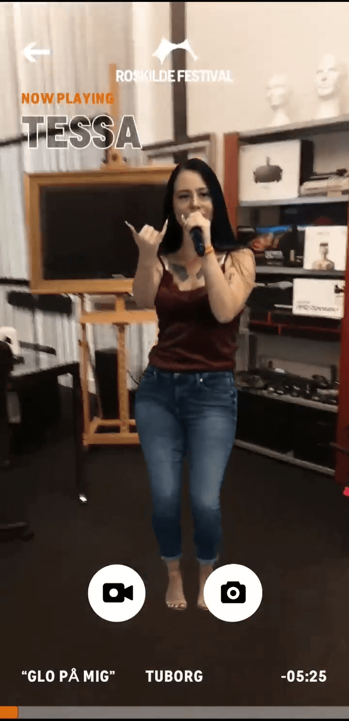Roskilde Festival AR App: Optredens in jouw huiskamer!